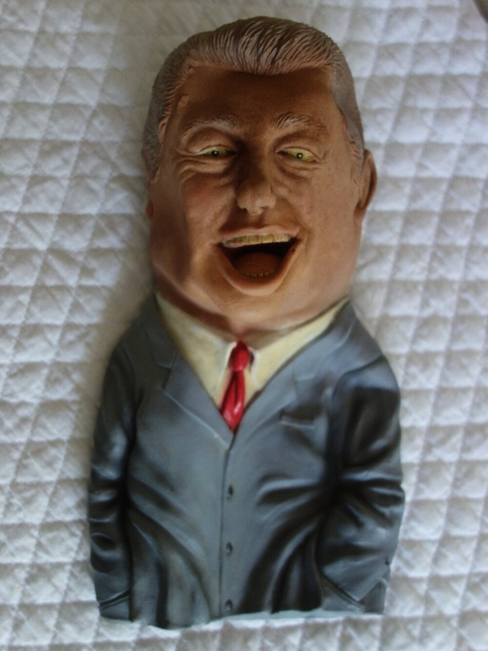Vntg 1996 MASK ILLUSIONS – Bill Clinton Rubber Puppet